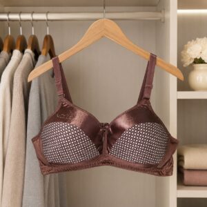 Soft belt bra-Dusty Rose
