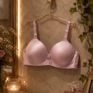Big chocolate bra-light purple