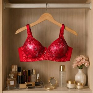 Try me fit everyone bra-red